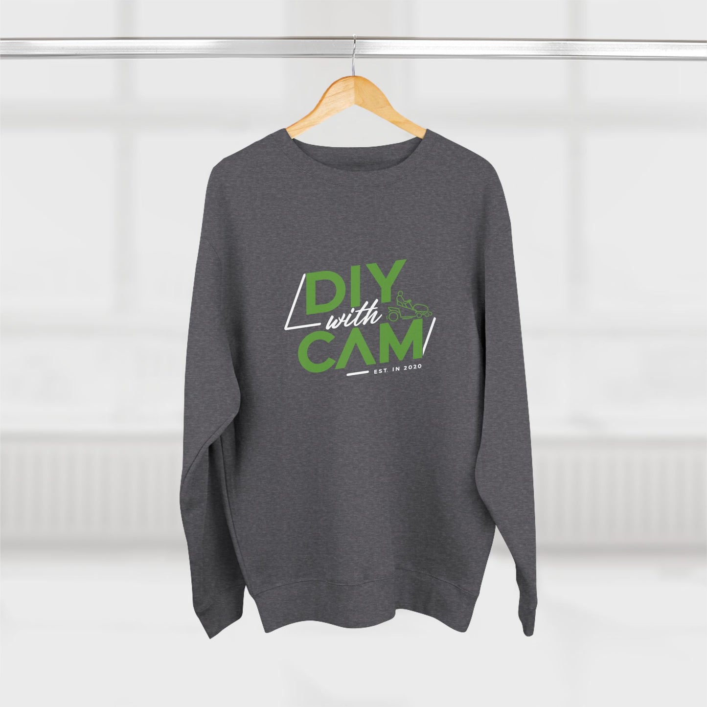 DIY with CAM Unisex Crewneck Sweatshirt